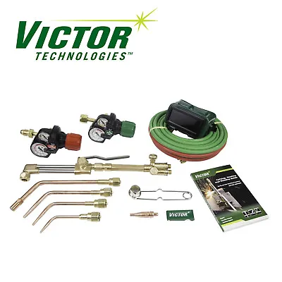 0384-2101 Victor Journeyman Torch Kit Set W/ Regulators - Replaces 0384-2036 • $699.98