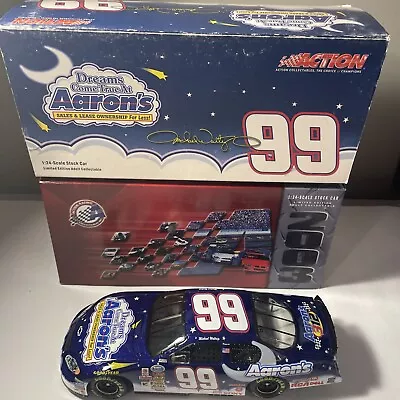 Michael Waltrip #99 Aaron’s Rent 2003 Monte Carlo 1:24 Scale Action • $30