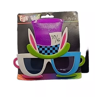 Mad Hatter Fun Shades Sunglasses Wonderland Shades Cosplay Costume Dressup • $5