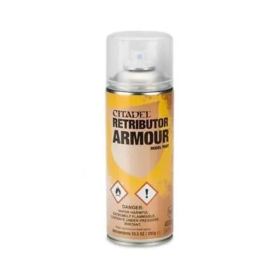 Games Workshop Citadel Spray Paint: Retributor Armour Warhammer 62-25 • £24.95