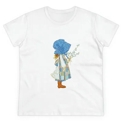 Holly Hobbie Retro Style T Shirt - 80's Style - Women's Midweight Cotton • $19.99