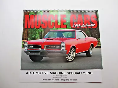 Muscle Cars 2014 Calendar • $15