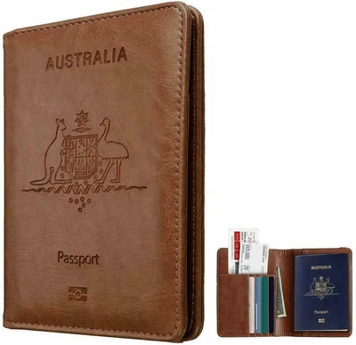 $20.91 • Buy Rfid Blocking Passport Holder For Travel Accessories Passport Purse Card Wallet