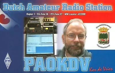£2.99 • Buy 1 X QSL Card Radio Netherlands PA0KDV Beetsterzwaag 2004 ≠ S941