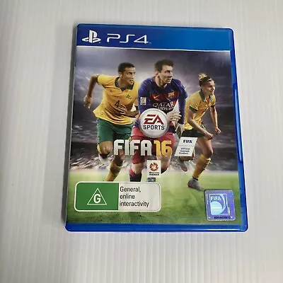 FIFA 16 Sony PlayStation 4 PS4 Game PAL Free Postage Sent In A Padded Envelope • $6.50