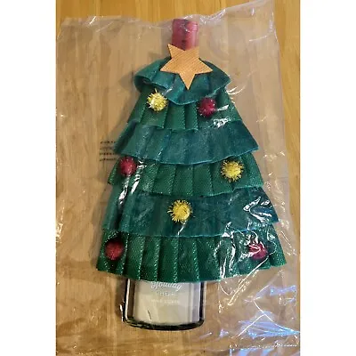 Holiday Cheer Christmas Tree Wine Cover Gift Cover NWT • £5.78