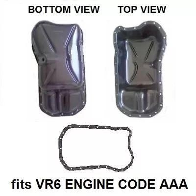 Oil Pan + Pan Gasket Kit;  Vw Jetta Golf Passat 2.8 Vr6 Fits  Aaa Engines Vr6  • $69.99