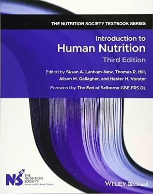 Introduction To Human Nutrition (The Nutrition Society Textbook) By  NEW Book  • £54.25