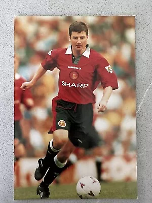 Manchester United Postcard 1996-97 Denis Irwin • £1