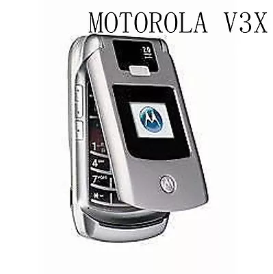 Motorola Razr V3x Flip Cellphone Camera Bluetooth Original Unlocked Mobile Phone • $51.77