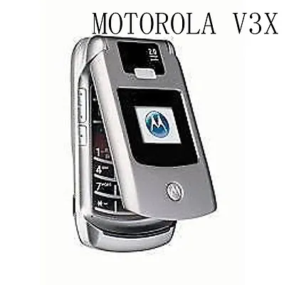 Original Motorola Razr V3x Flip Cellphone Camera Bluetooth Mobile Phone Unlocked • $39.99