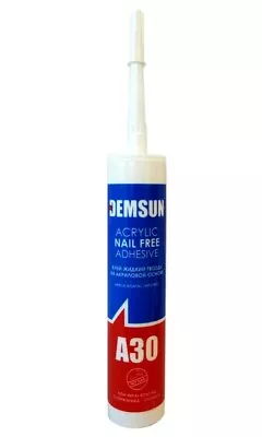 Acrylic Nail Free Adhesive Silicone For 3D Wall Panel Cladding • £8.99