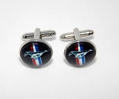 Ford Mustang Logo Cufflinks Earrings Ford Simbol Horse Earrings Car Logo Earring • $20