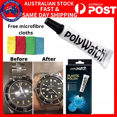 5g PolyWatch Remover Polish Scratches Of Watch Plastic And Acrylic Crystal Glass • $9.99