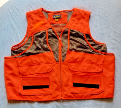 $28.99 • Buy Cabela's Blaze Orange Bird Hunting Vest Mesh XL Upland Good Condition