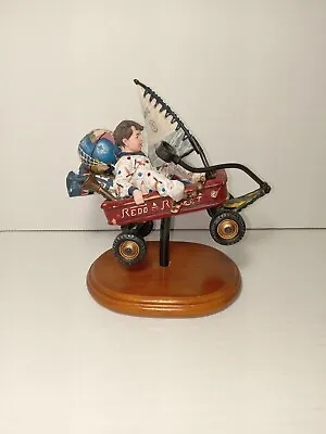 1994 Dean Morrissey The Great Kettles “a Sudden Gust” Figurine By Vanmark Chip • $45.03