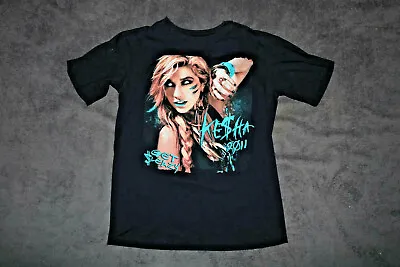 £81.55 • Buy KESHA Ke$ha Get Sleezy Black T-Shirt Rock Concert Tour Music S Small LMFAO NP