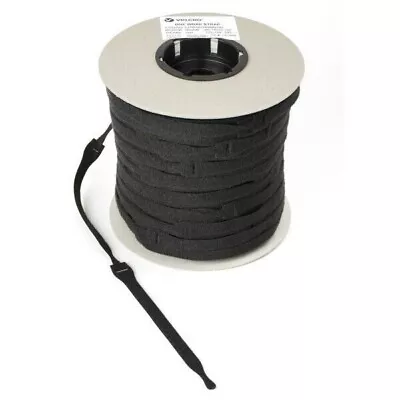 Velcro Cable Tie Straps Roll 750 Pieces One-Wrap Hook & Loop 200x20mm Reusable • £85