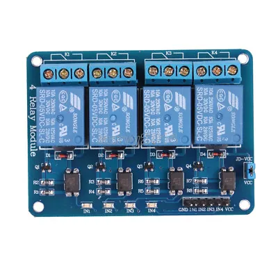 DC 12V 4-Channel Relay Module Optocoupler For Arduino PIC ARM AVR DSP • $3.03