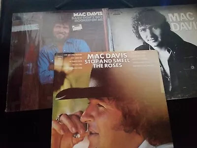 Mac Davis - Lot Of 3 Vinyl LP Records • $6