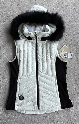 Michael Kors White Puffer Vest S $150 • $32