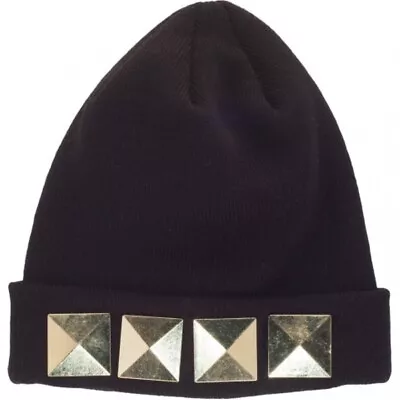 Neff Goldess Acrylic Fold Beanie Black One Size Fits Most New • £24.67