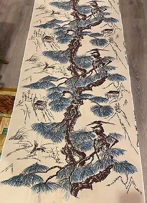 VTG 40's VERA NEUMANN 1ST DESIGN 4 SCHUMACHER TIBET APP. 7 YDS 20'X36  TEXTILE • $125