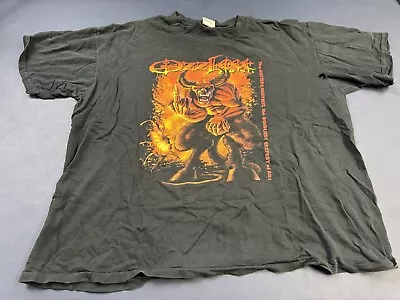 VTG OzzFest 2001 Black Sabbath T-Shirt L Concert Tour Rare Heavy Metal (B2-110) • $68