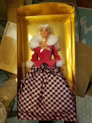 $4.75 • Buy AVON WINTER RHAPSODY 1996 Barbie Doll NEW NIB