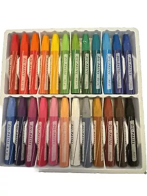 Oil Pastels By Lindon Birds Artist's Pastels - Pack Of 24 Vivid Colours • £5.59