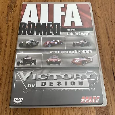 Alfa Romeo Victory By Design DVD Gemini Pictures Speed • $99