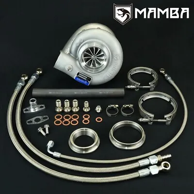 MAMBA GTX Turbo Fits Nissan RB20DET RB25DET 3  5200 GTX3076R .86 V-Band In & Out • $1139.05