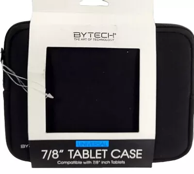 Bytech 7/8  Universal Padded Tablet Case Zip Close Neoprene • $5.77