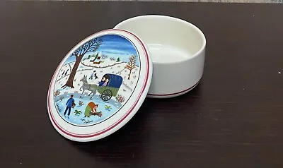 Villeroy & Boch Naif Christmas Medium Candy Box Luxemburg • $18