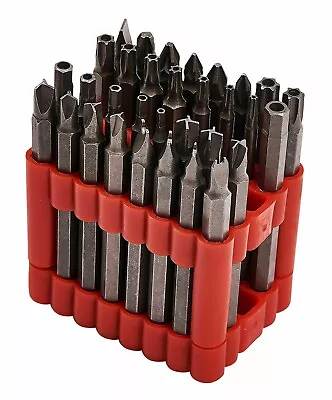 75mm Power Bit Set Long Torx Star Hex Hole Security Tamperproof Screwdriver-32PC • £12.49