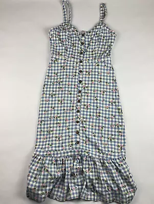 ModCloth  Party On The Prarie Grounds  Midi Dress Women's Size Large • $29.95
