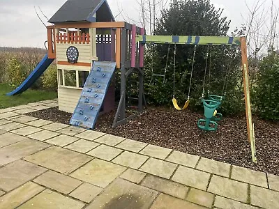 Climbing Frame Slide And Swing • £200