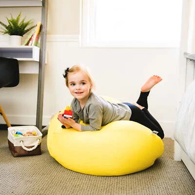 $26.45 • Buy Big Joe Dot Bean Bag Chair, Gabardine Kids, 2ft, Buttercup