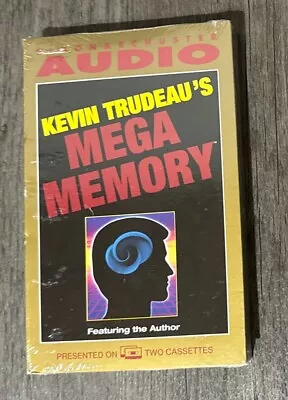 Mega Memory By Kevin Trudeau English Audiobook Learn NEW Audio Cassette • $7.99