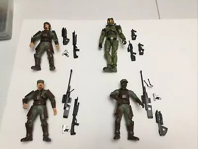 Halo Joyride Figure Lot 2003/04 Stacker Johnson Marine Master Chief 8 Inch • $50