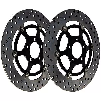 NICHE Front Brake Rotor For Kawasaki Ninja ZX11 ZX9R ZX7 ZR1100 ZRX1100 2 Pack • $154.95