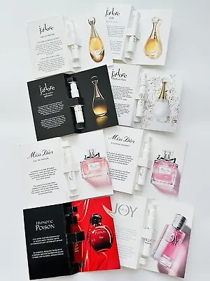 Dior Perfume Collection Sample 8pcs (Miss Dior Jadore Poison Joy Blooming..) • $25.95