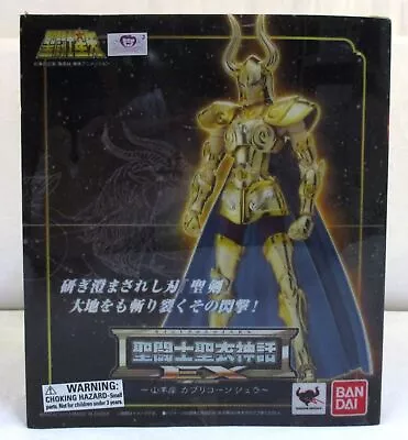 Saint Seiya Capricorn Shura Figure MIB Gold Cloth Myth EX Bandai 2013 • $99.99