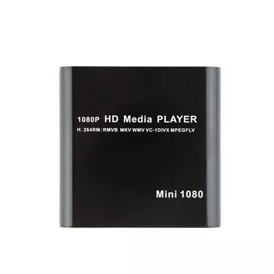 Mini HDMI Media Player 1080P HDD RM RMVB DIVX AVI MKV USB SD MPEG JPEG MOV SDHC • $33.99