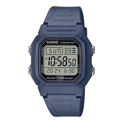 Casio W800H-2AV Digital Watch Resin Band Stopwatch Alarm 10 Year Battery • $25.50