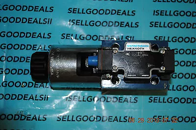 Mannesmann Rexroth 4WE10D40/CG24N9DK24L2 Hydraulic Valve 24VDC New • $214.75