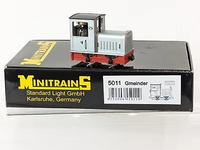 £79 • Buy HOe/009 Minitrains Gmeinder Silver Diesel Locomotive-5011.