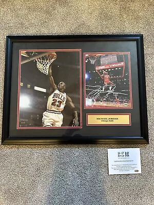 Michael Jordan Signed Photo With COA - Framed • $250