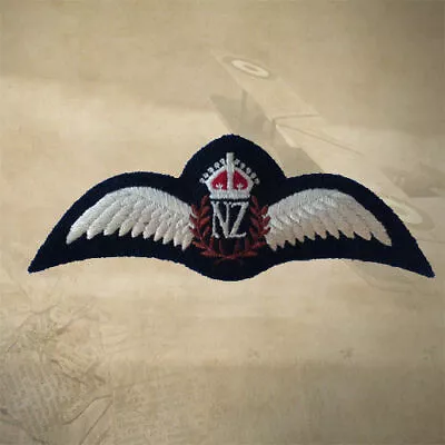 Wwii New Zealand Air Force Uniform Patch | Pilot Wing | Brevet | Raf • $39.99