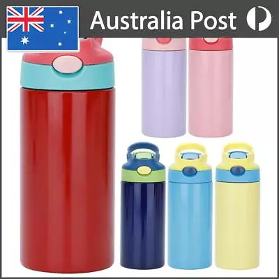 Flip Top Kids Sublimation Water Bottle Stainless Steel Great DIY Gift For Kids • $18.69